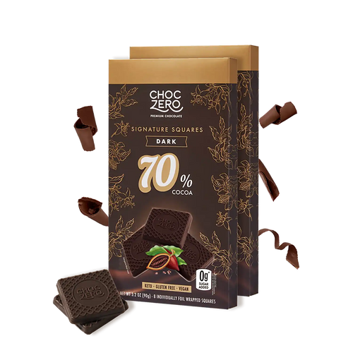70% Dark Chocolate Squares