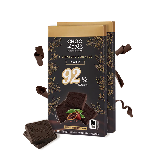 92% Dark Chocolate Squares