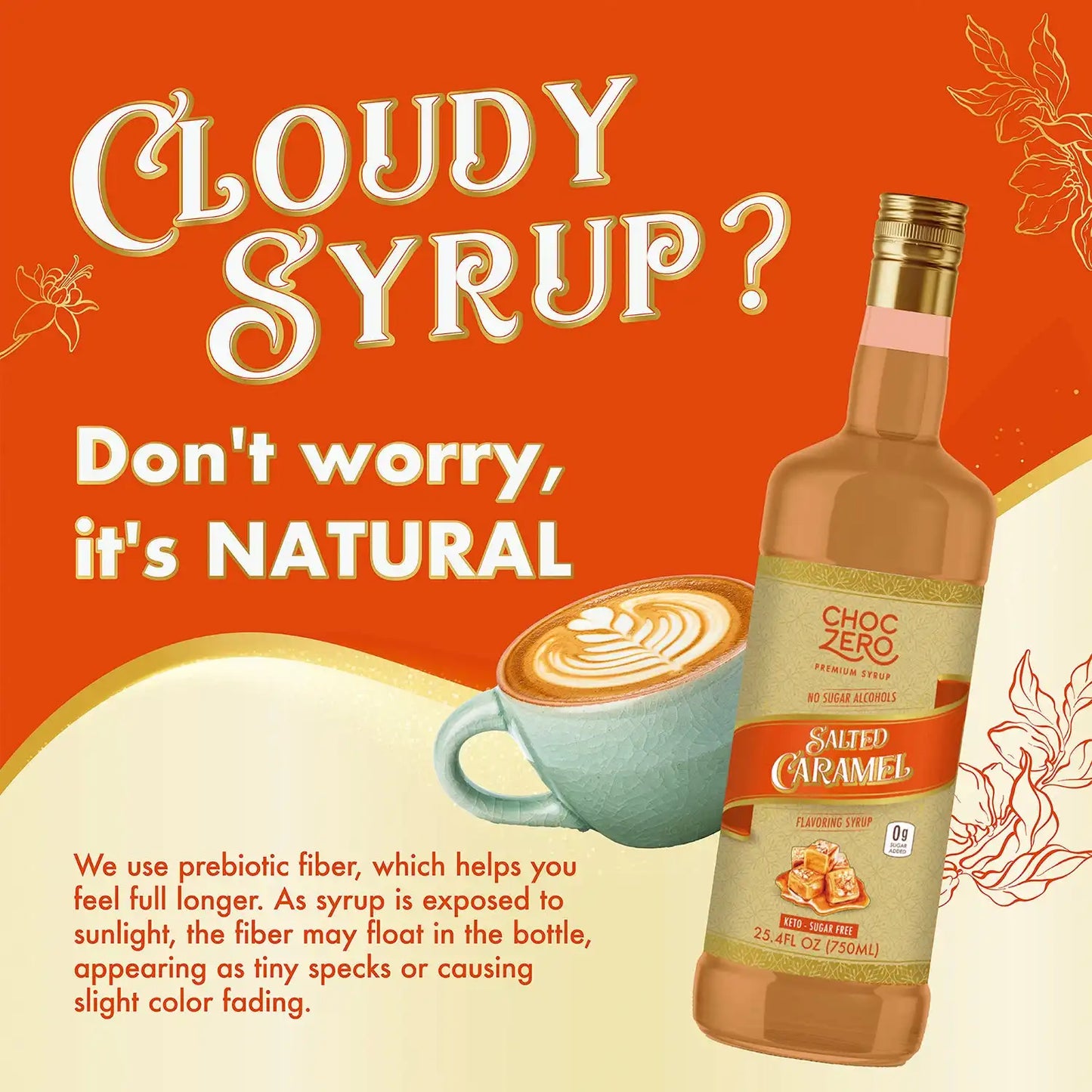 Sugar Free Salted Caramel Coffee Syrup