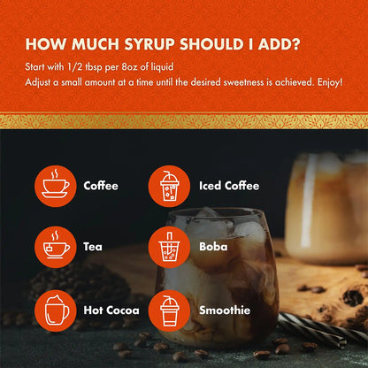 Sugar Free Salted Caramel Coffee Syrup
