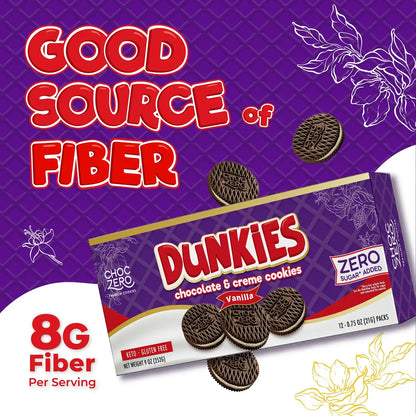 Dunkies Chocolate Sandwich Cookies