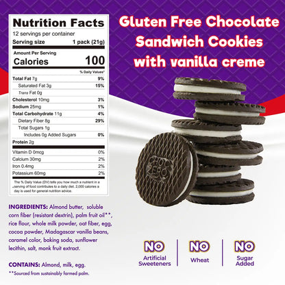 Dunkies Chocolate Sandwich Cookies
