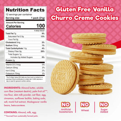 Dunkies Churro Sandwich Cookies