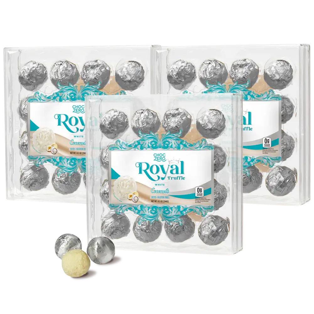 White Chocolate Coconut Royal Truffles