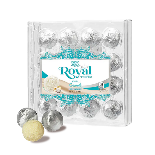 White Chocolate Coconut Royal Truffles