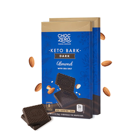 Dark Chocolate Almond Keto Bark