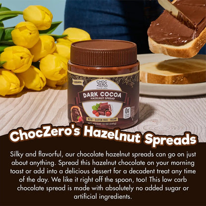 Dark Chocolate Vegan Hazelnut Spread