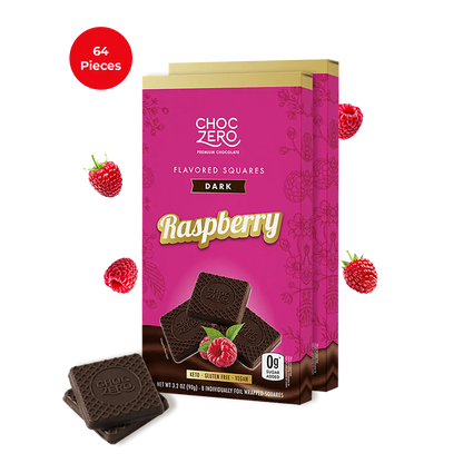 Dark Chocolate Raspberry Squares