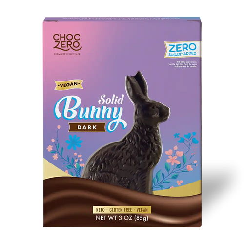 Dark Chocolate Vegan Easter Bunny