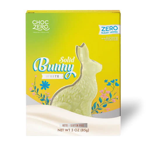 White Chocolate Keto Easter Bunny