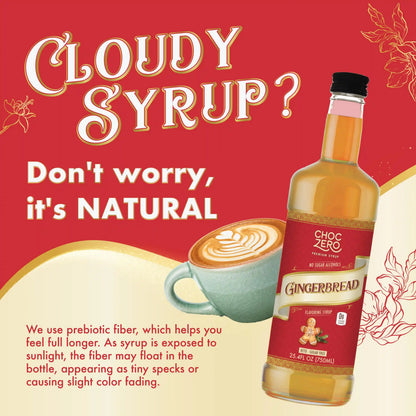 Sugar Free Gingerbread Coffee Syrup