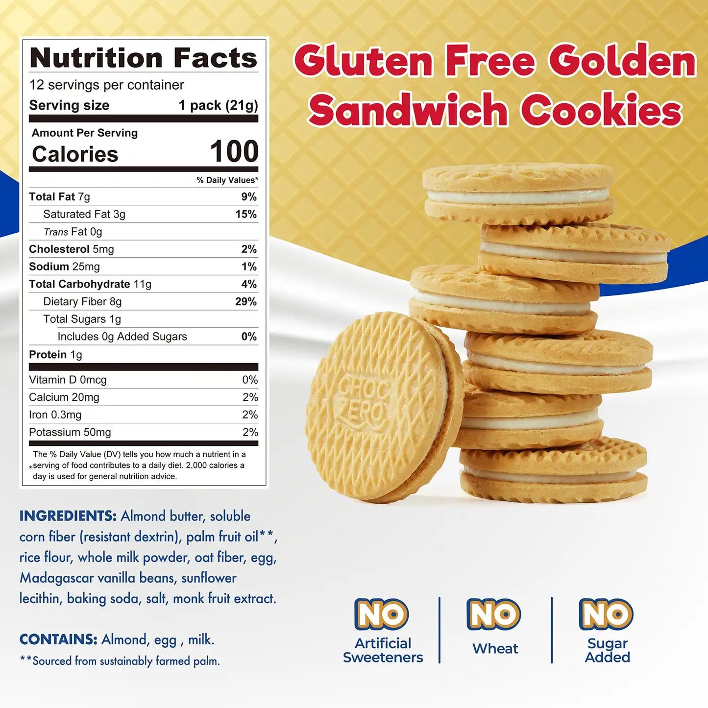 Dunkies Vanilla Sandwich Cookies