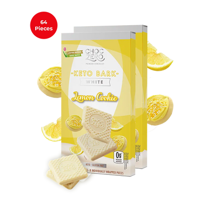White Chocolate Lemon Cookie Keto Bark