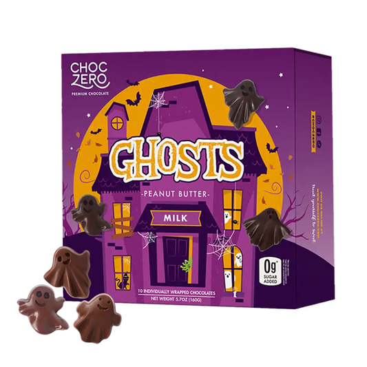 Milk Chocolate Peanut Butter Ghosts