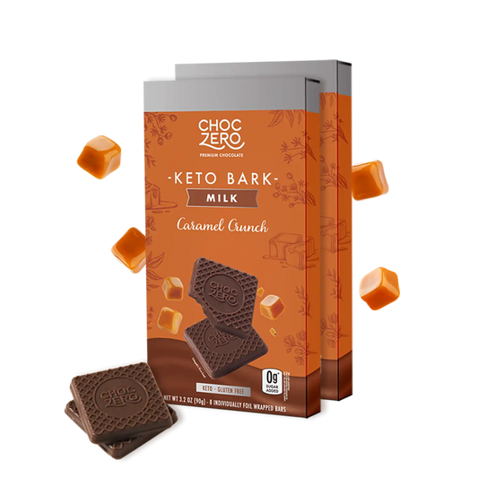 Milk Chocolate Caramel Candy Keto Bark