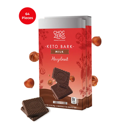 Milk Chocolate Hazelnut Keto Bark