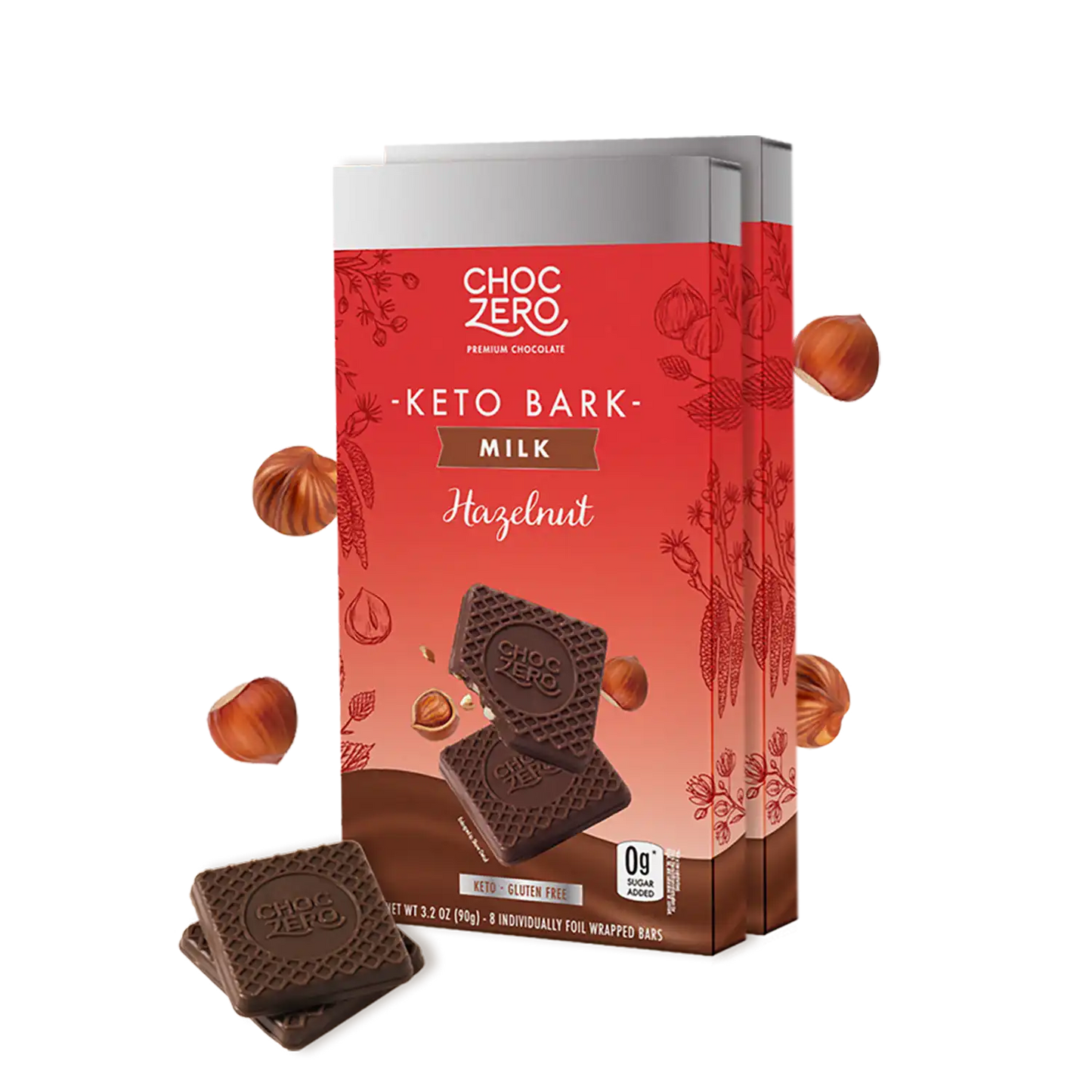 Milk Chocolate Hazelnut Keto Bark