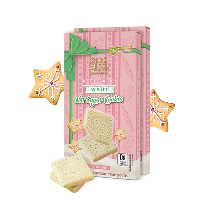 Not Sugar Cookie Christmas Keto Bark