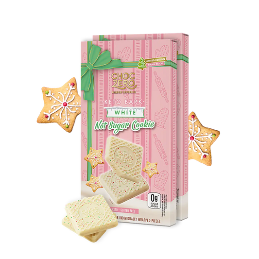 Not Sugar Cookie Christmas Keto Bark