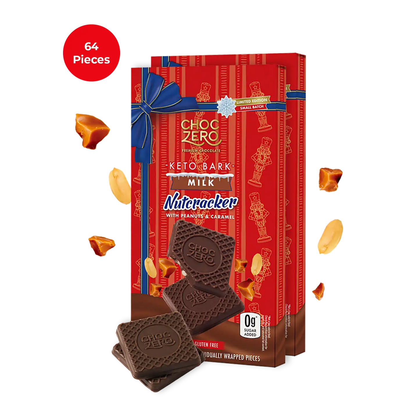 Milk Chocolate Nutcracker Keto Bark