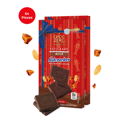Milk Chocolate Nutcracker Keto Bark