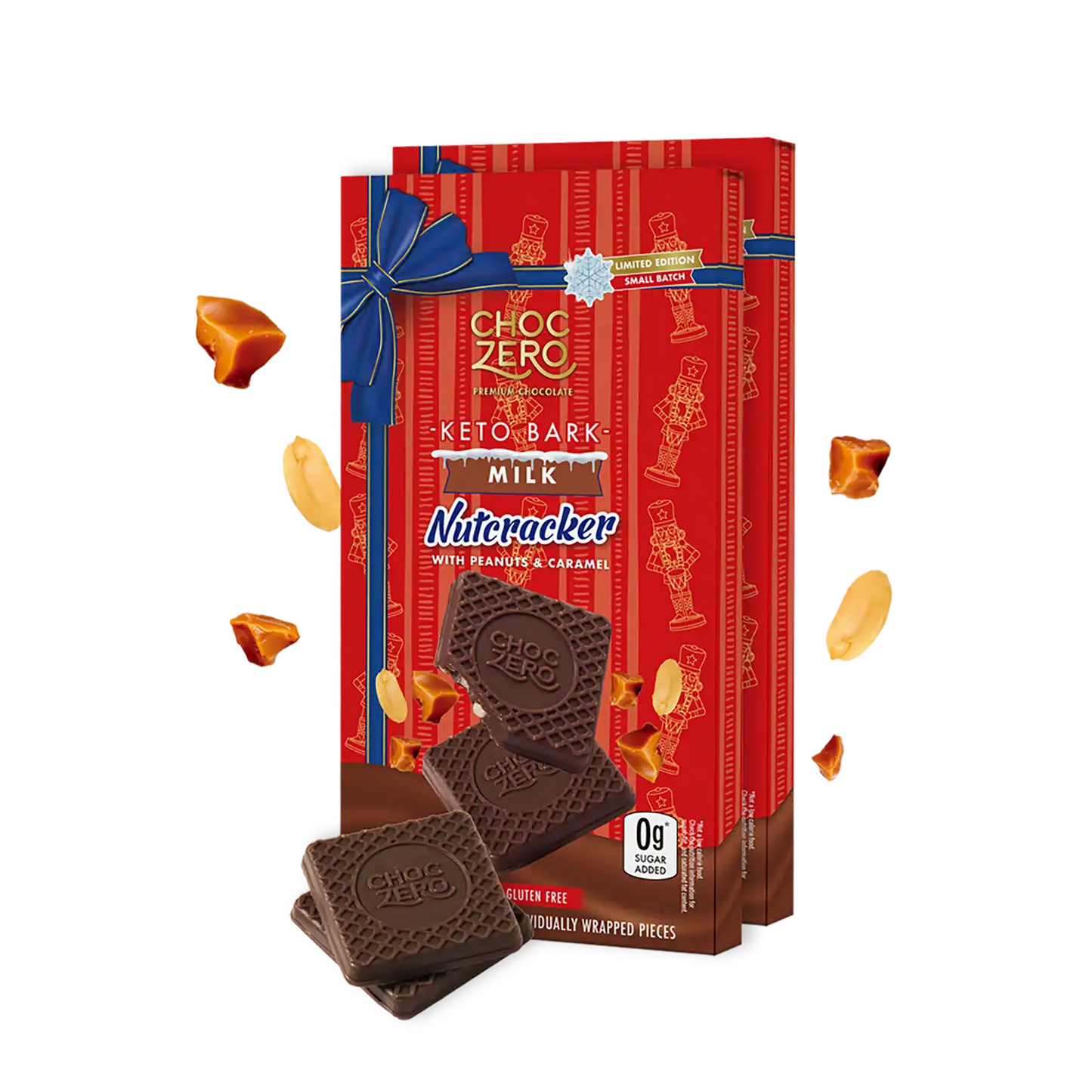 Milk Chocolate Nutcracker Keto Bark