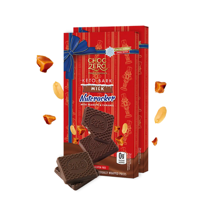 Milk Chocolate Nutcracker Keto Bark
