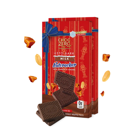Milk Chocolate Nutcracker Keto Bark