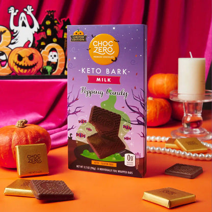 Halloween Popping Keto Bark