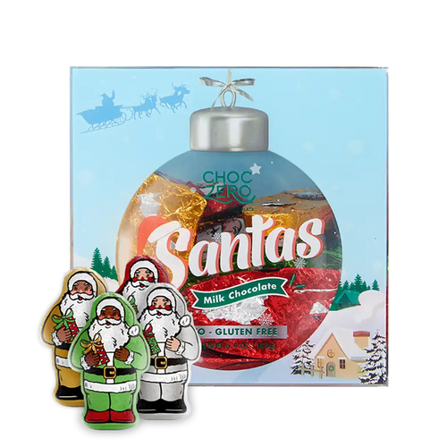 Milk Chocolate Santas