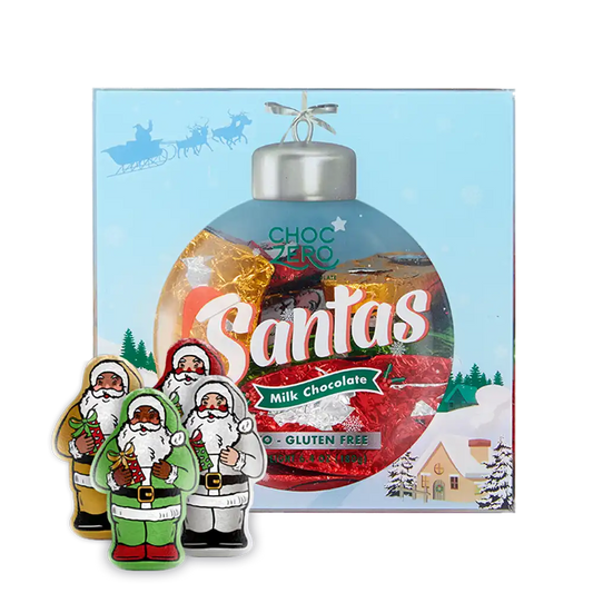 Milk Chocolate Santas