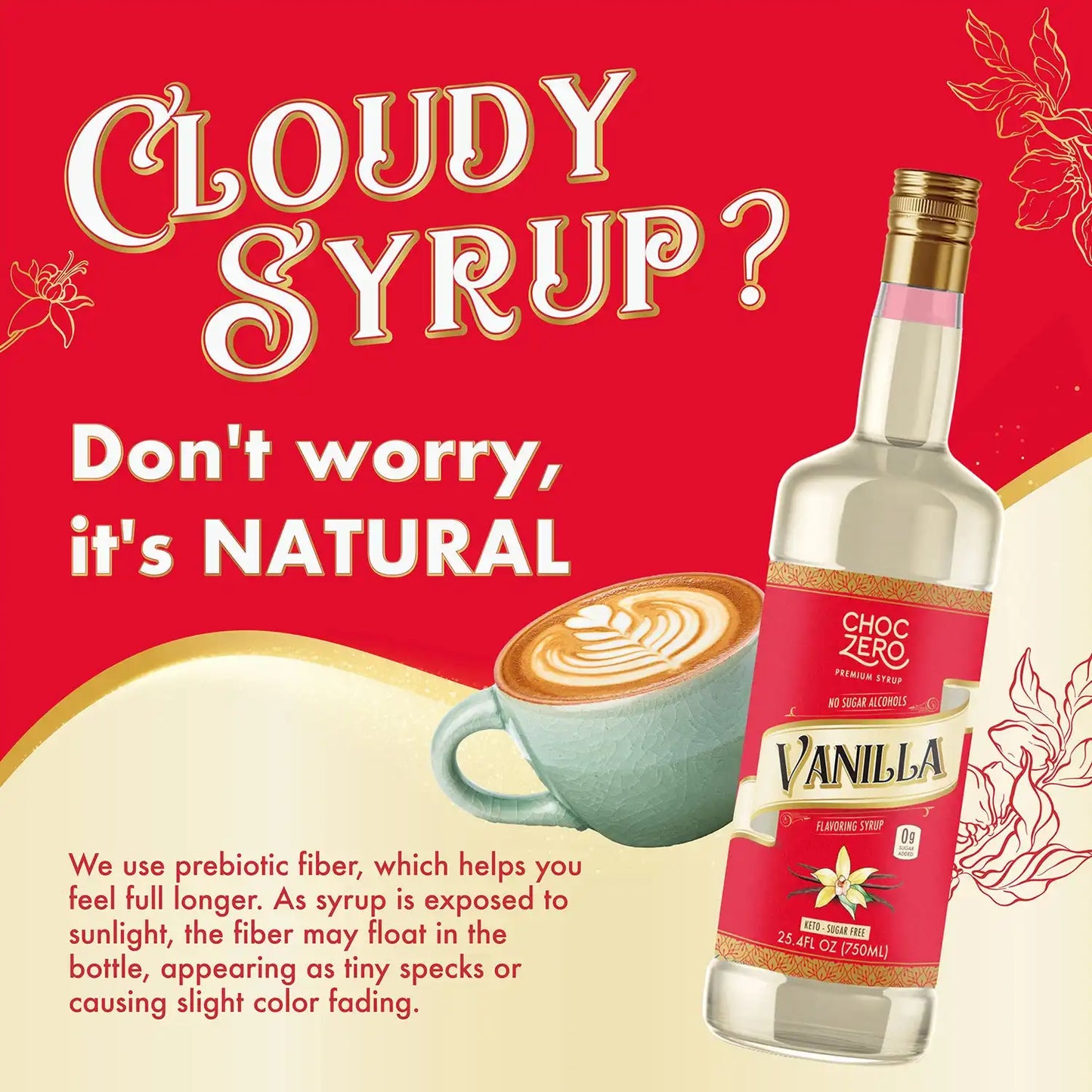 Sugar Free Vanilla Coffee Syrup