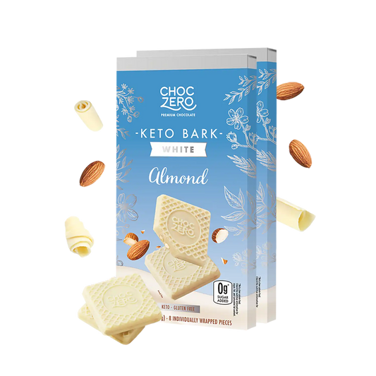 White Chocolate Almond Keto Bark
